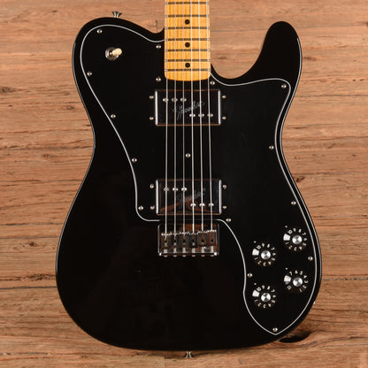 Fender American Vintage II '75 Telecaster Deluxe Black 2022 Electric Guitars