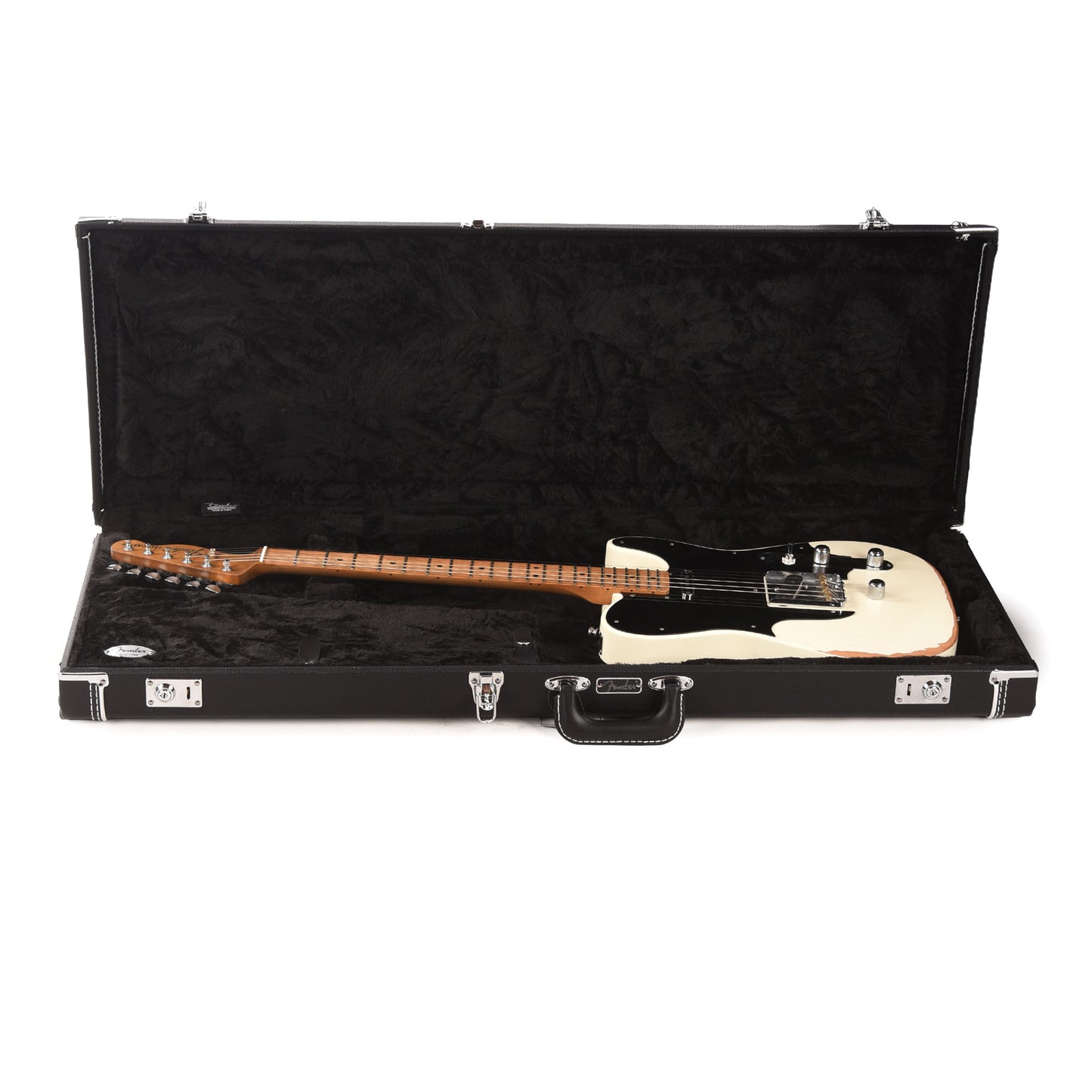 Fender Artist John Osborne Telecaster Road Worn Olympic White Electric Guitars