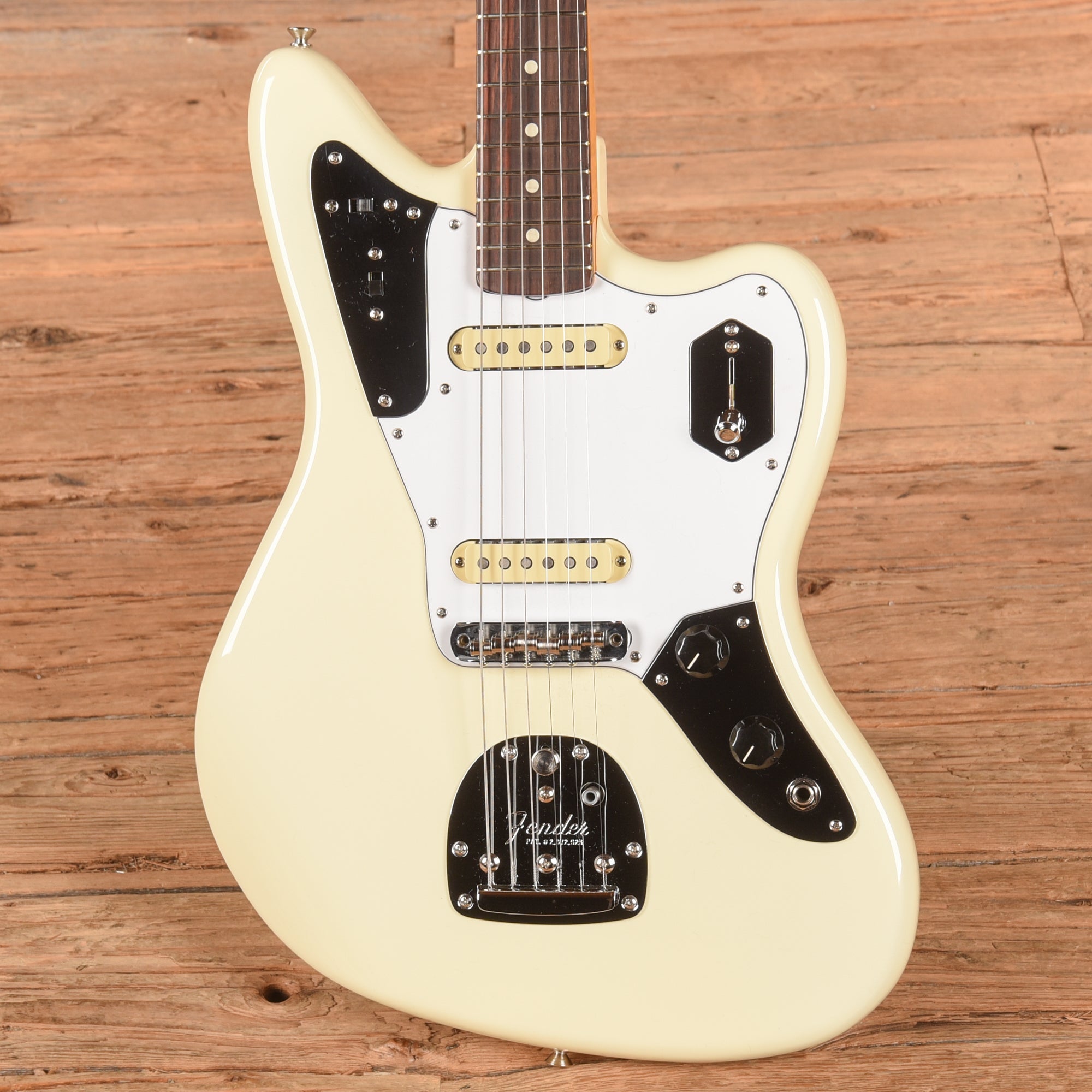 Fender Artist Johnny Marr Signature Jaguar Olympic White Electric Guitars