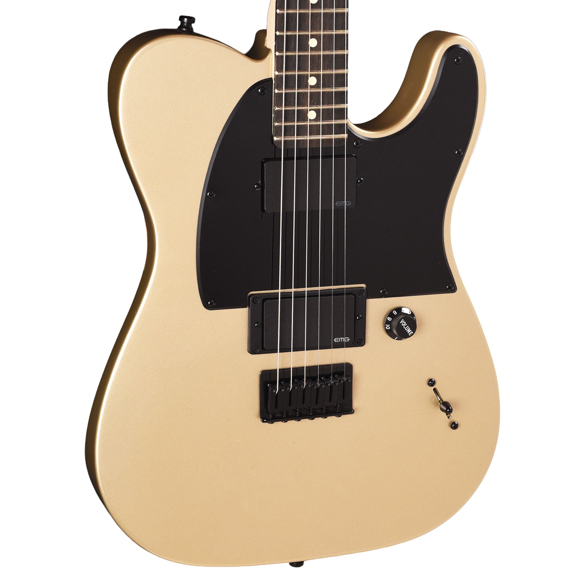 Fender Artist Series Jim Root Telecaster Shoreline Gold w/Black Tweed Electric Guitars