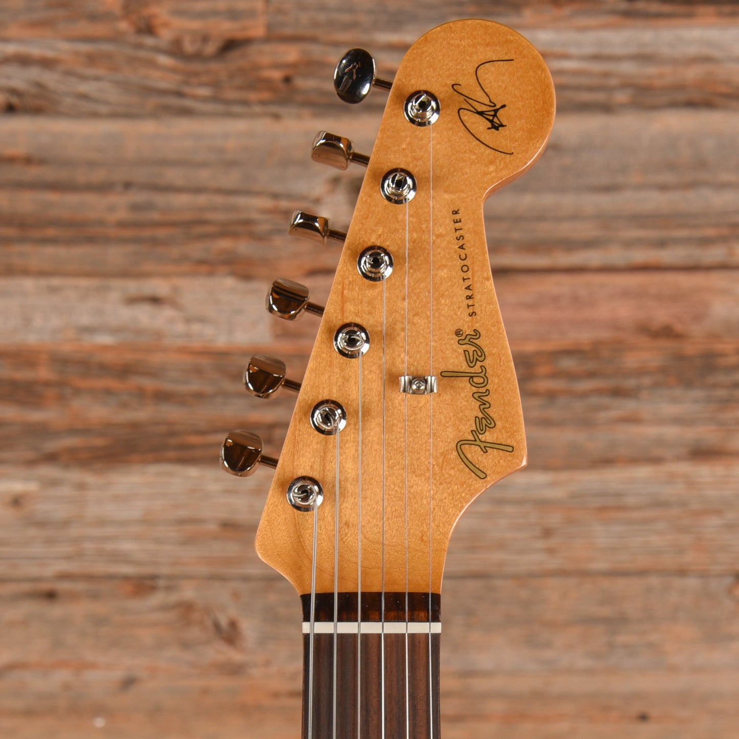 Fender Artist Series Robert Cray Signature Stratocaster Inca Silver 2021 Electric Guitars