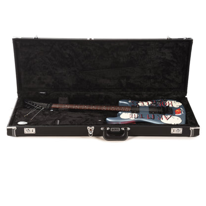 Fender Artist Tom Morello "Arm The Homeless" Blue Ice Metallic w/"Arm The Homeless" Artwork Electric Guitars