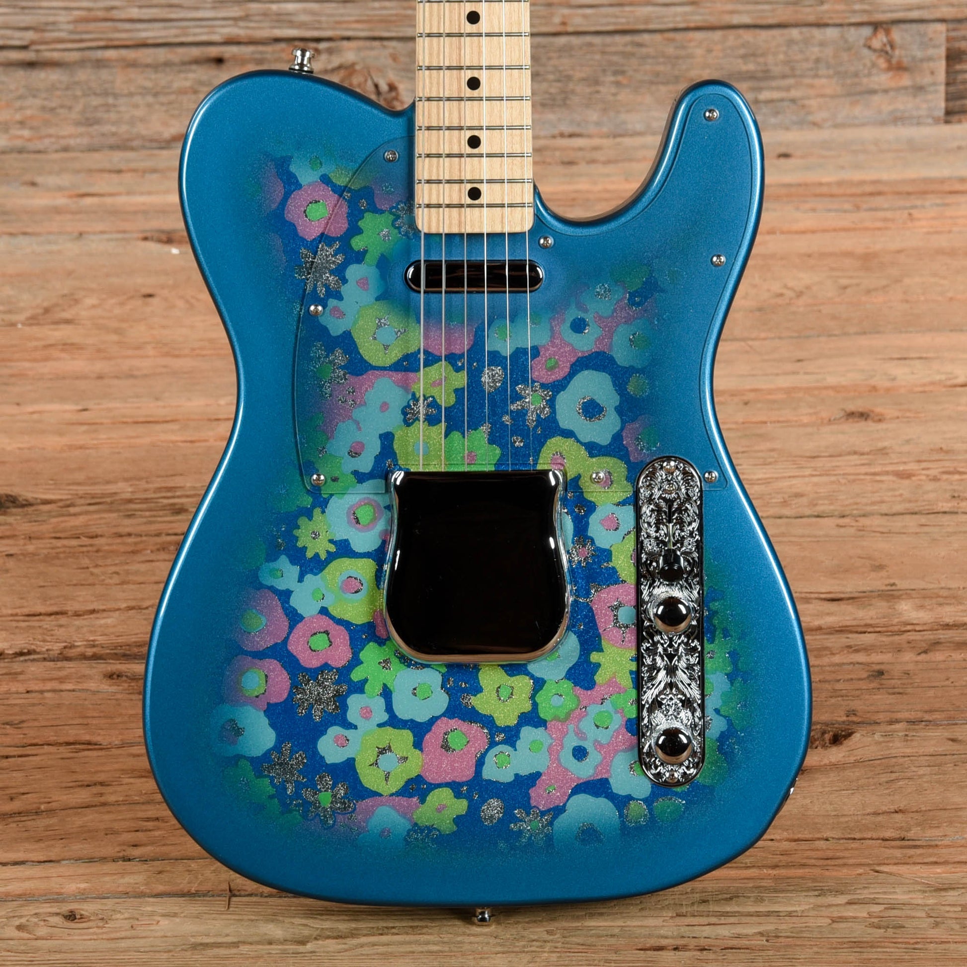 Fender Classic '69 Telecaster Blue Flower 2016 Electric Guitars