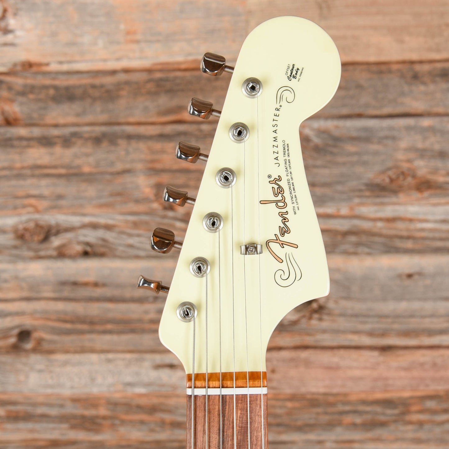 Fender CME Exclusive Classic Series 60s Jazzmaster Lacquer Olympic White 2017 Electric Guitars