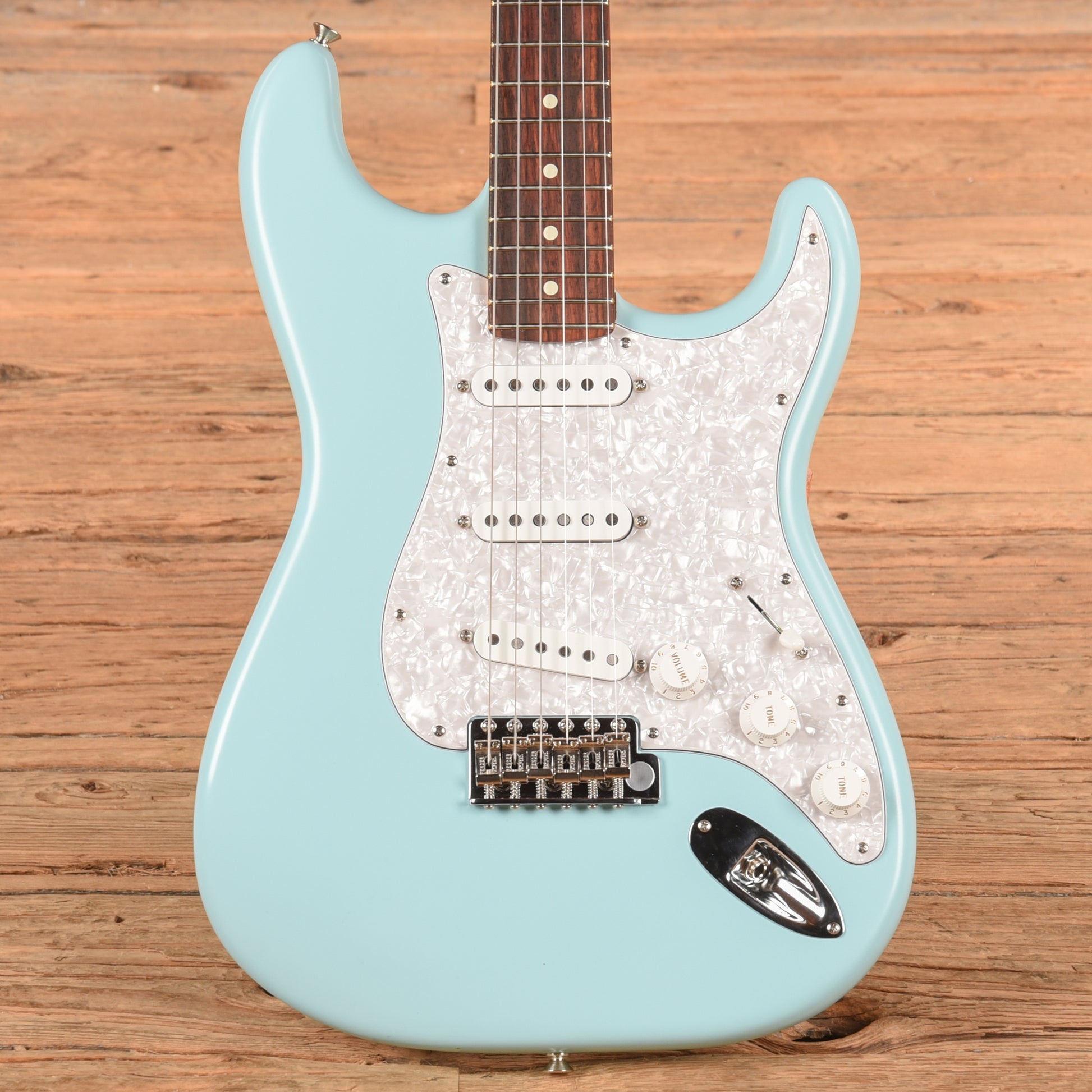 Fender Cory Wong Signature Stratocaster Satin Daphne Blue 2023 Electric Guitars