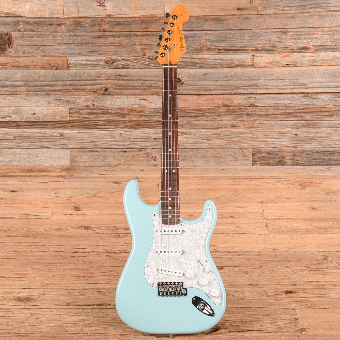 Fender Cory Wong Signature Stratocaster Satin Daphne Blue 2023 Electric Guitars