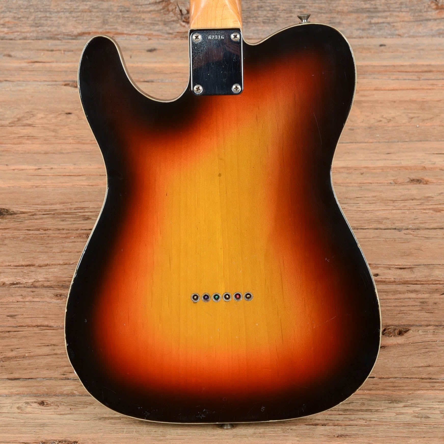 Fender Custom Esquire Sunburst Refin 1961 Electric Guitars