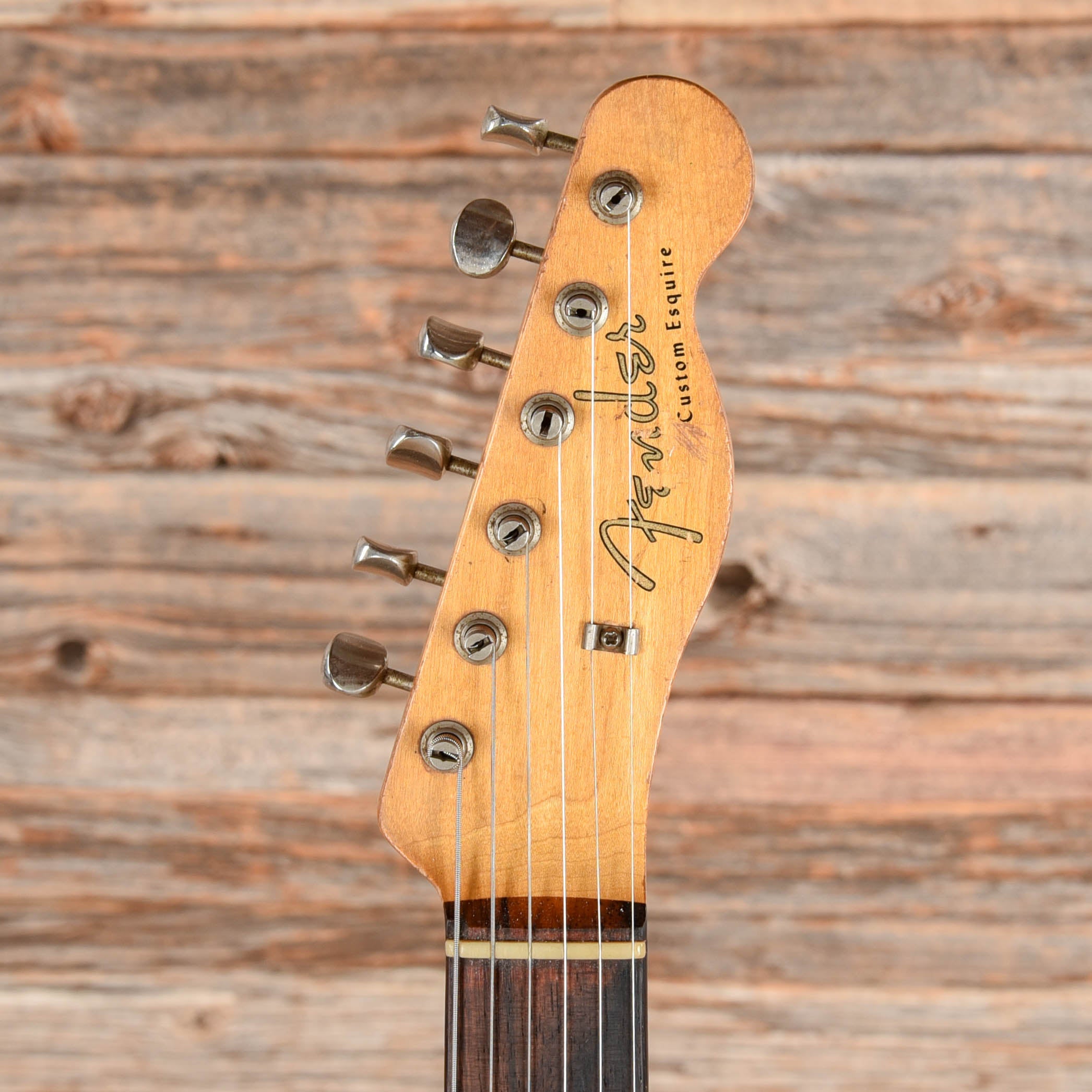 Fender Custom Esquire Sunburst Refin 1961 Electric Guitars