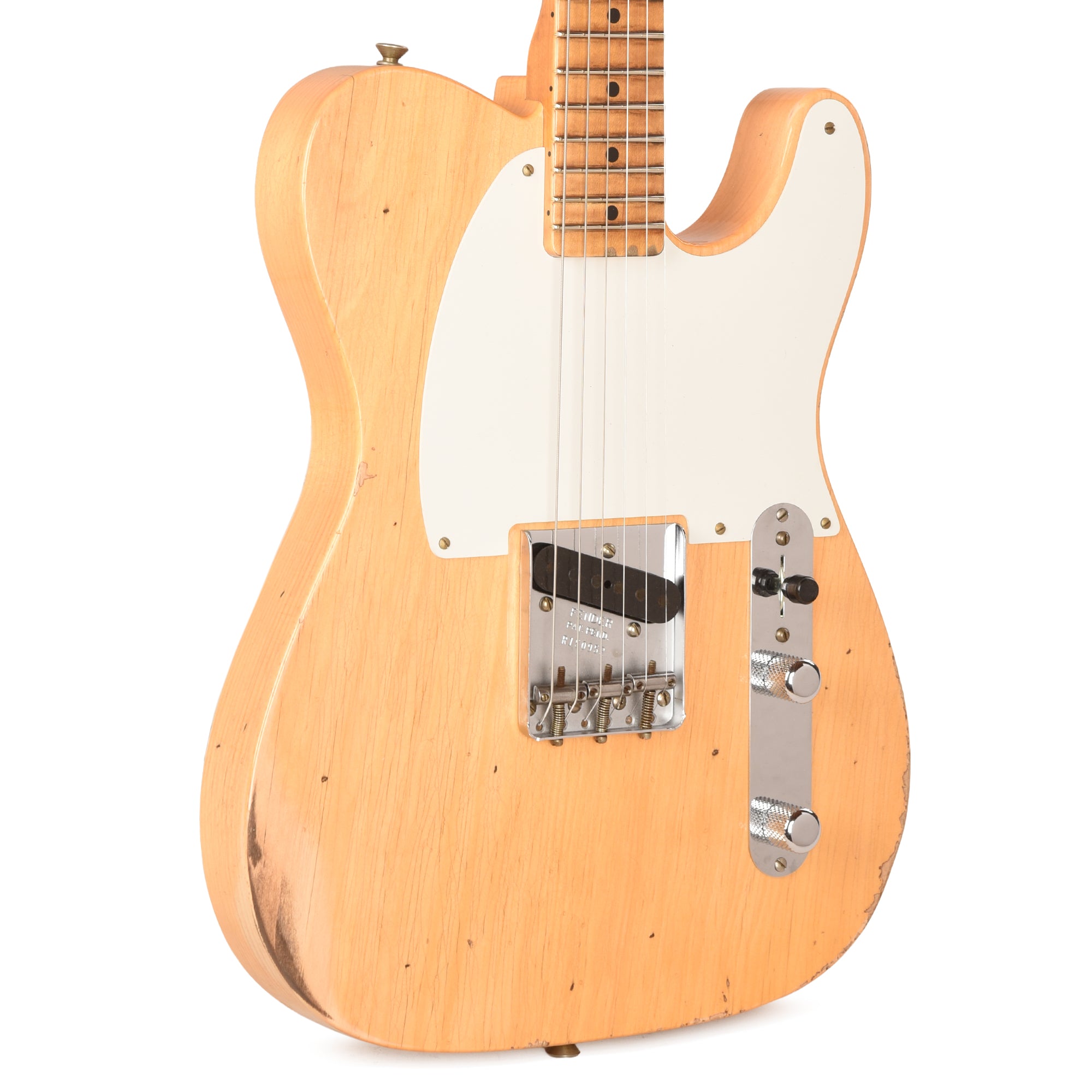 Fender Custom Shop 1950 Pine Esquire Relic Aged Nocaster Blonde Electric Guitars