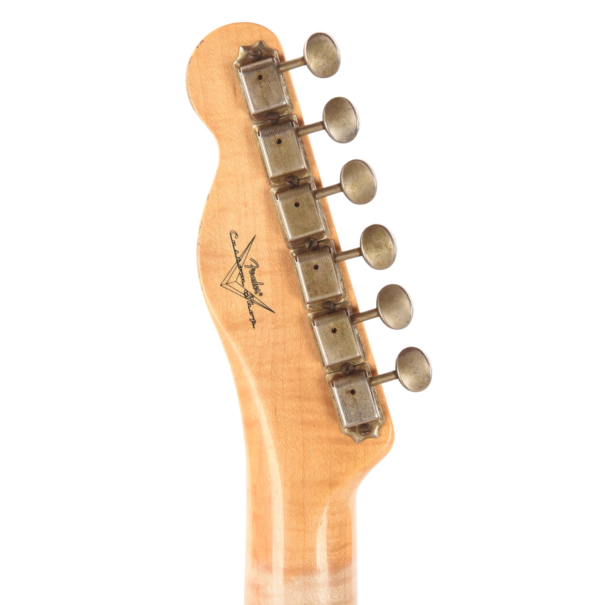 Fender Custom Shop 1950 Pine Esquire Relic Aged Nocaster Blonde Electric Guitars