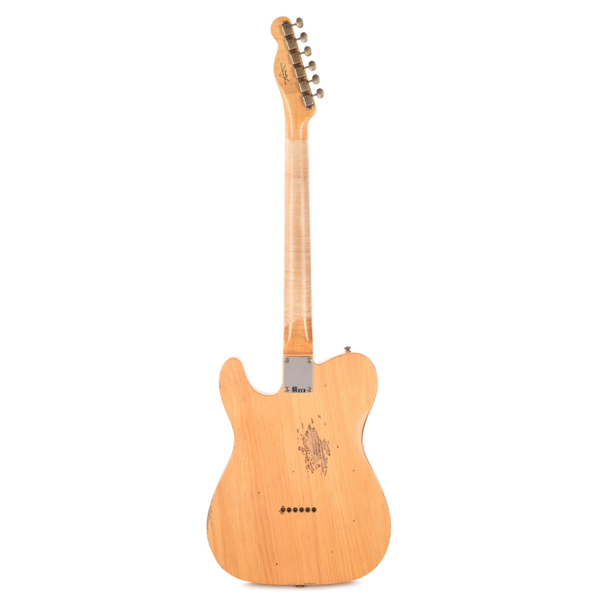 Fender Custom Shop 1950 Pine Esquire Relic Aged Nocaster Blonde Electric Guitars