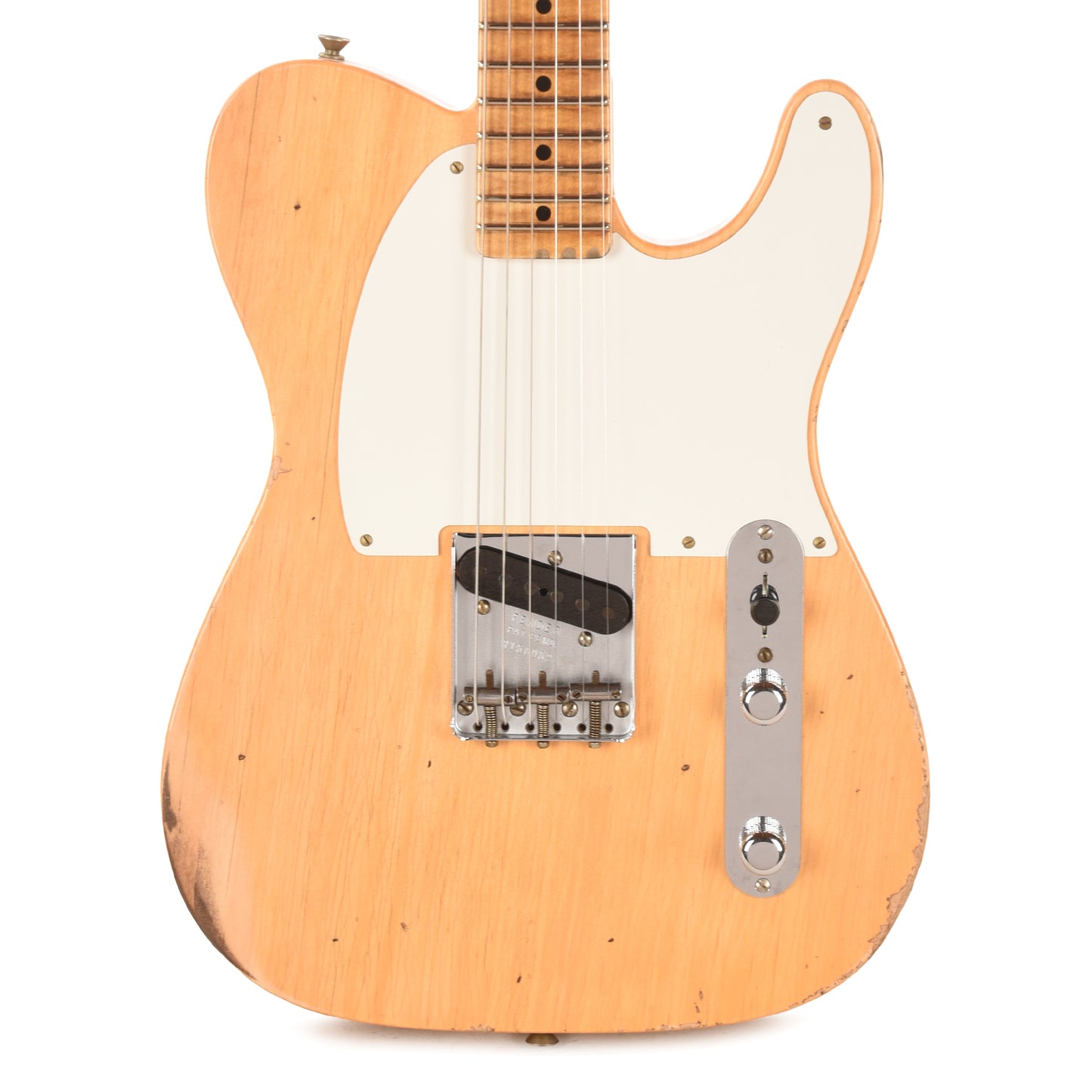 Fender Custom Shop 1950 Pine Esquire Relic Aged Nocaster Blonde Electric Guitars