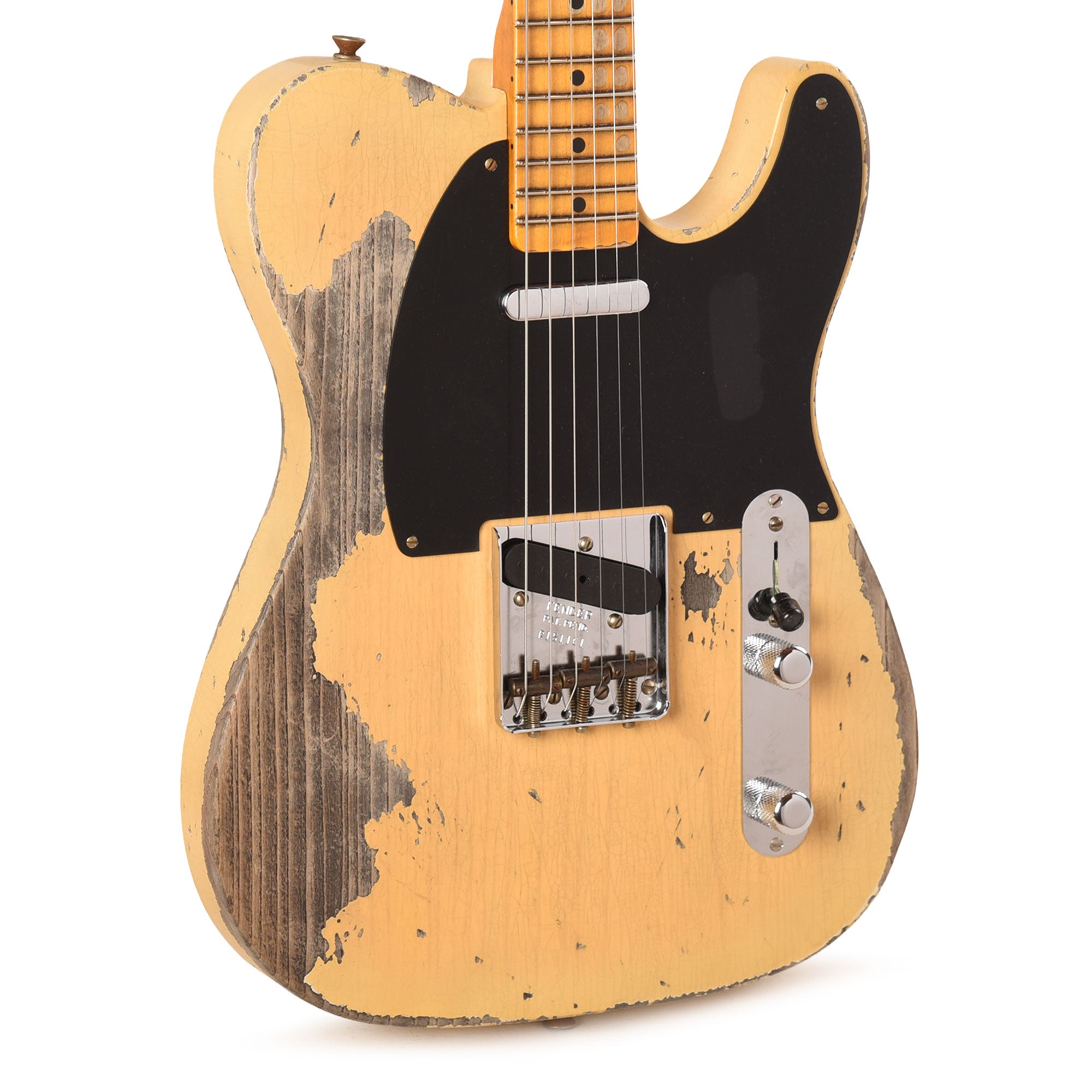 Fender Custom Shop 1951 Nocaster Super Heavy Relic Super Faded Aged Nocaster Blonde Electric Guitars