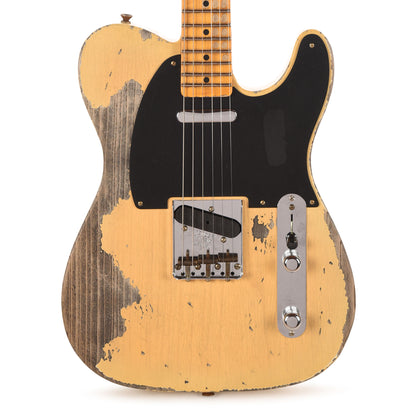 Fender Custom Shop 1951 Nocaster Super Heavy Relic Super Faded Aged Nocaster Blonde Electric Guitars