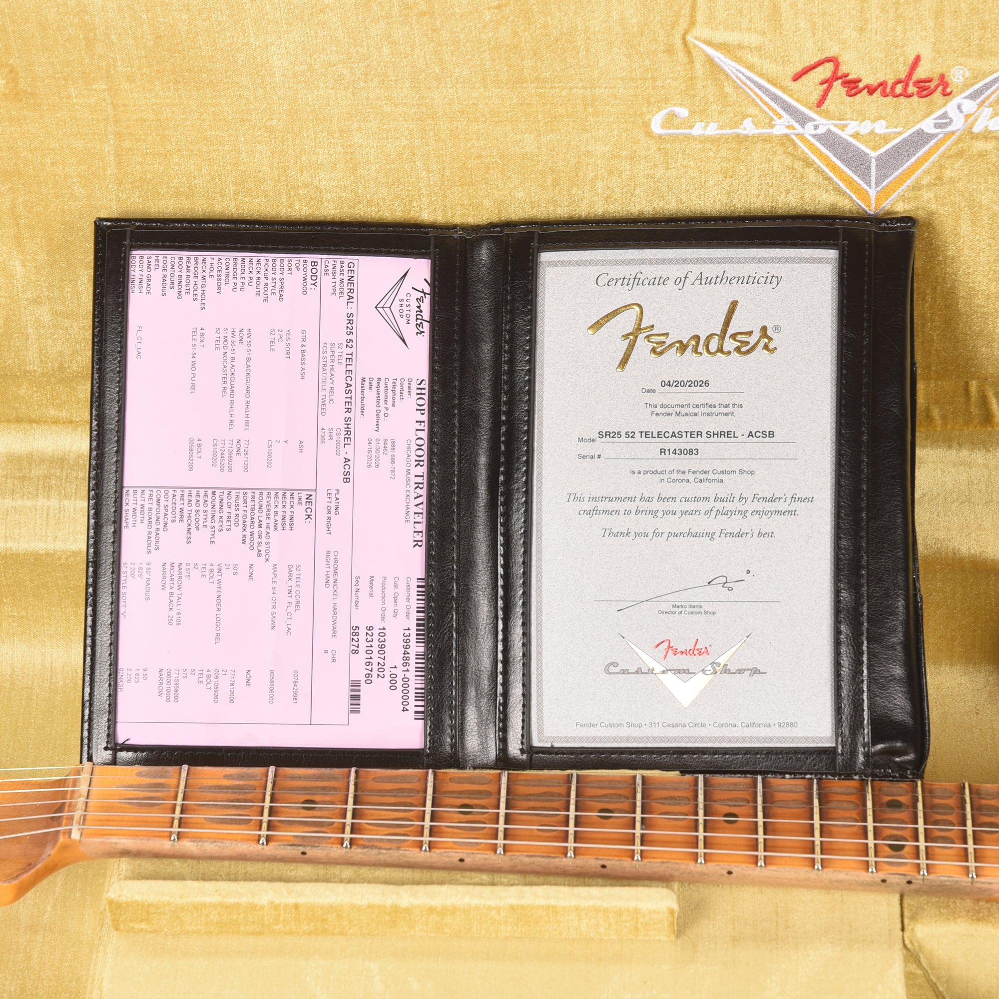 Fender Custom Shop 1952 Telecaster Aged Cherry Sunburst Super Heavy Relic w/Hand-Wound '50/'51 Blackguard Pickups Electric Guitars