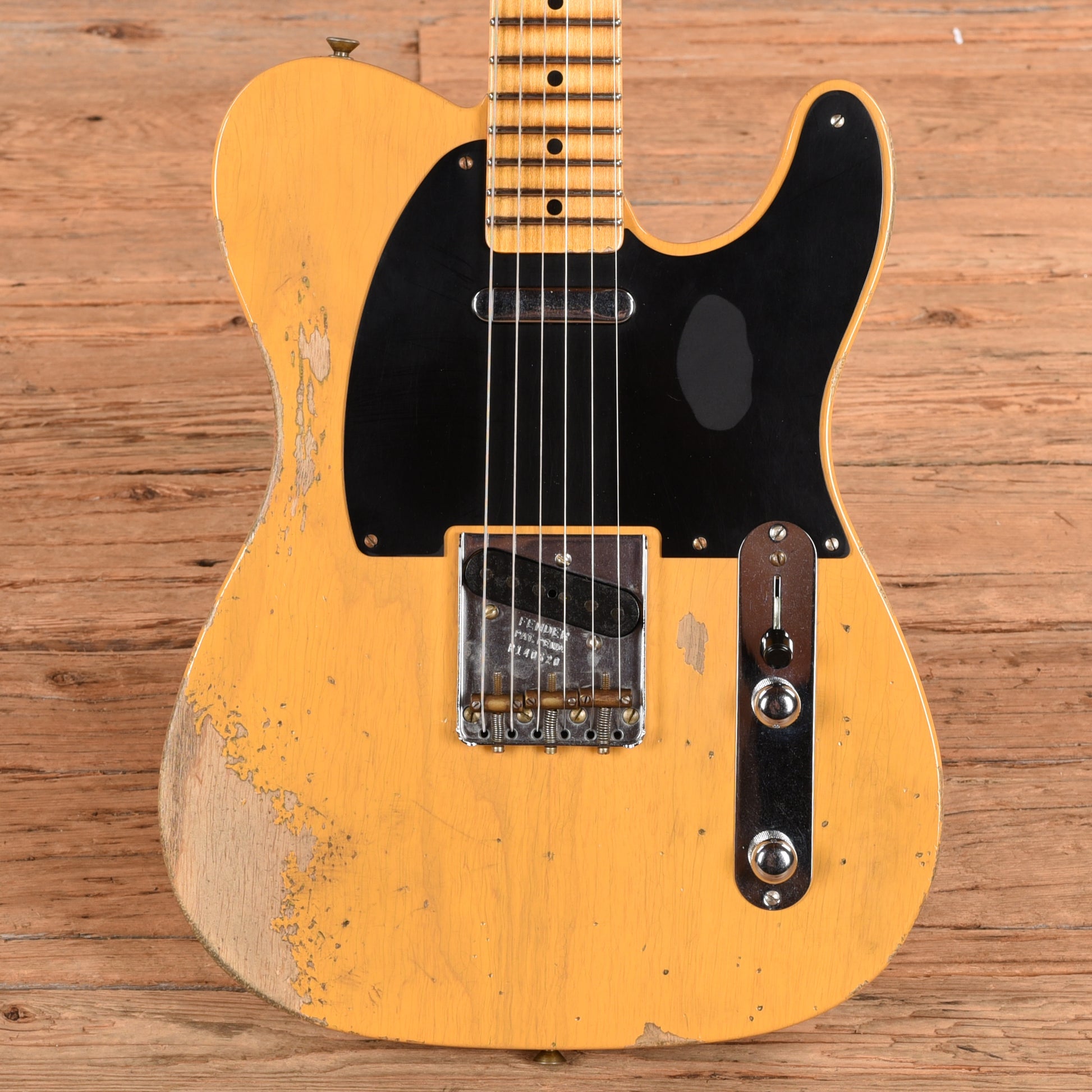 Fender Custom Shop 1952 Telecaster "Chicago Special" Heavy Relic Butterscotch Blonde 2024 Electric Guitars