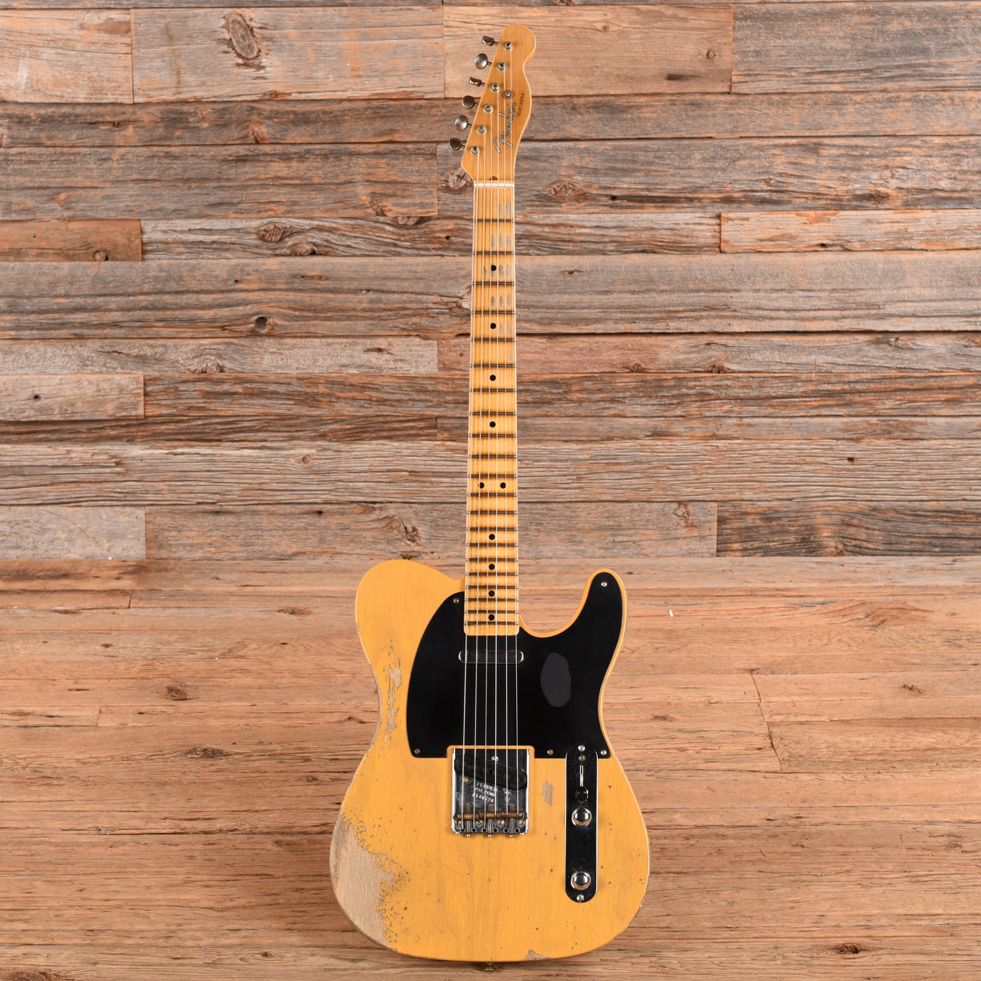 Fender Custom Shop 1952 Telecaster "Chicago Special" Heavy Relic Butterscotch Blonde 2024 Electric Guitars