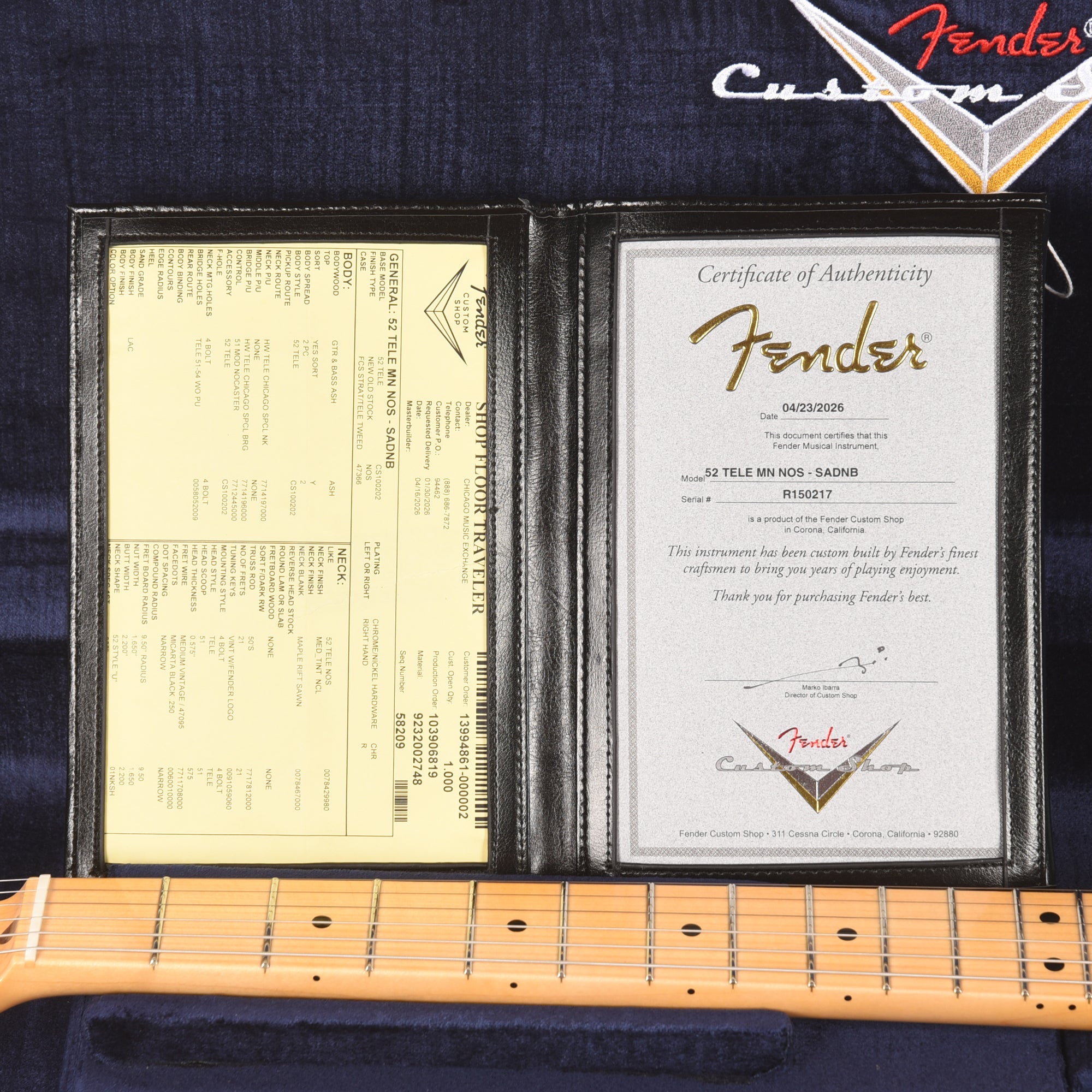 Fender Custom Shop 1952 Telecaster 