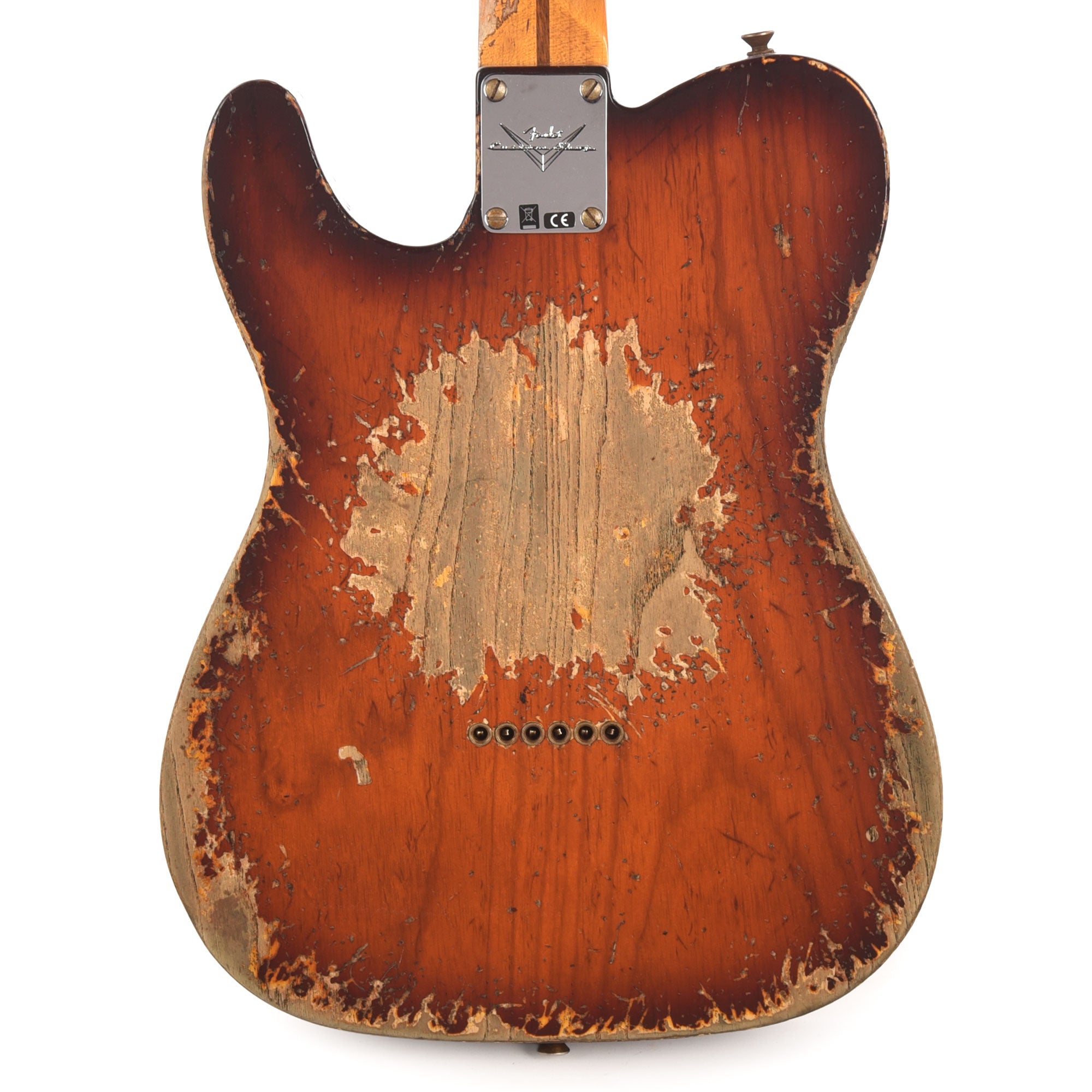 Fender Custom Shop 1952 Telecaster Faded Violin Burst Super Heavy Relic w/Hand-Wound '50/'51 Blackguard Pickups Electric Guitars