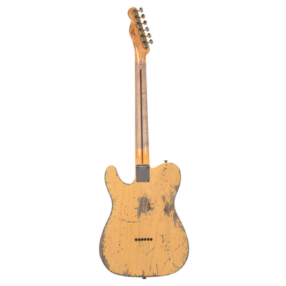 Fender Custom Shop 1952 Telecaster Heavy Relic Faded Aged Nocaster Blonde Master Built by Austin MacNutt Electric Guitars