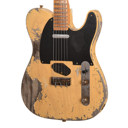Fender Custom Shop 1952 Telecaster Heavy Relic Faded Aged Nocaster Blonde Master Built by Austin MacNutt Electric Guitars