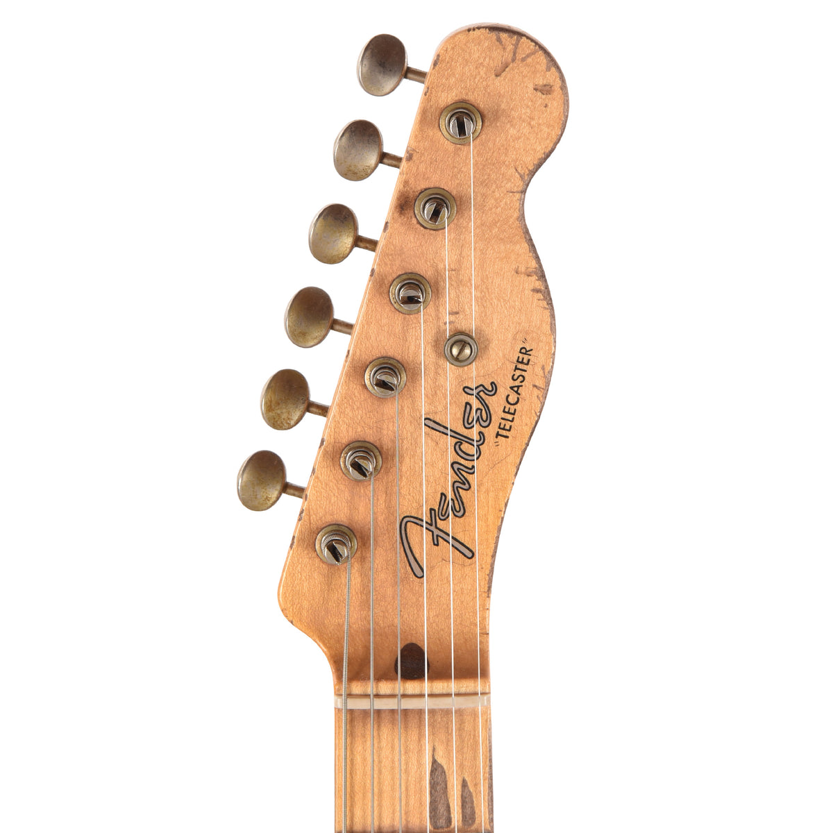 Fender Custom Shop 1952 Telecaster Heavy Relic Faded Aged Nocaster Blonde Master Built by Austin MacNutt Electric Guitars