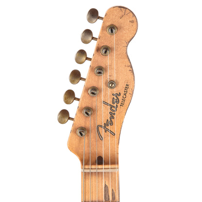 Fender Custom Shop 1952 Telecaster Heavy Relic Faded Aged Nocaster Blonde Master Built by Austin MacNutt Electric Guitars