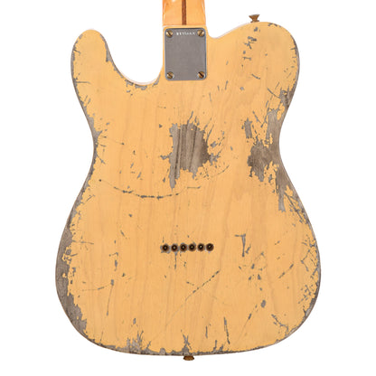 Fender Custom Shop 1952 Telecaster Heavy Relic Faded Aged Nocaster Blonde Master Built by Austin MacNutt Electric Guitars