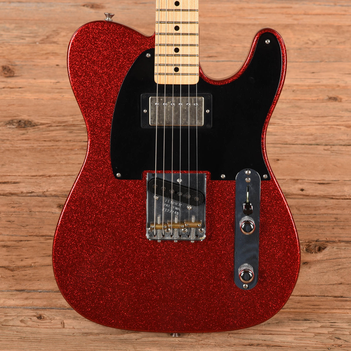 Fender Custom Shop 1952 Telecaster HS "Chicago Special" DCC Aged Sparkle Red 2022 Electric Guitars