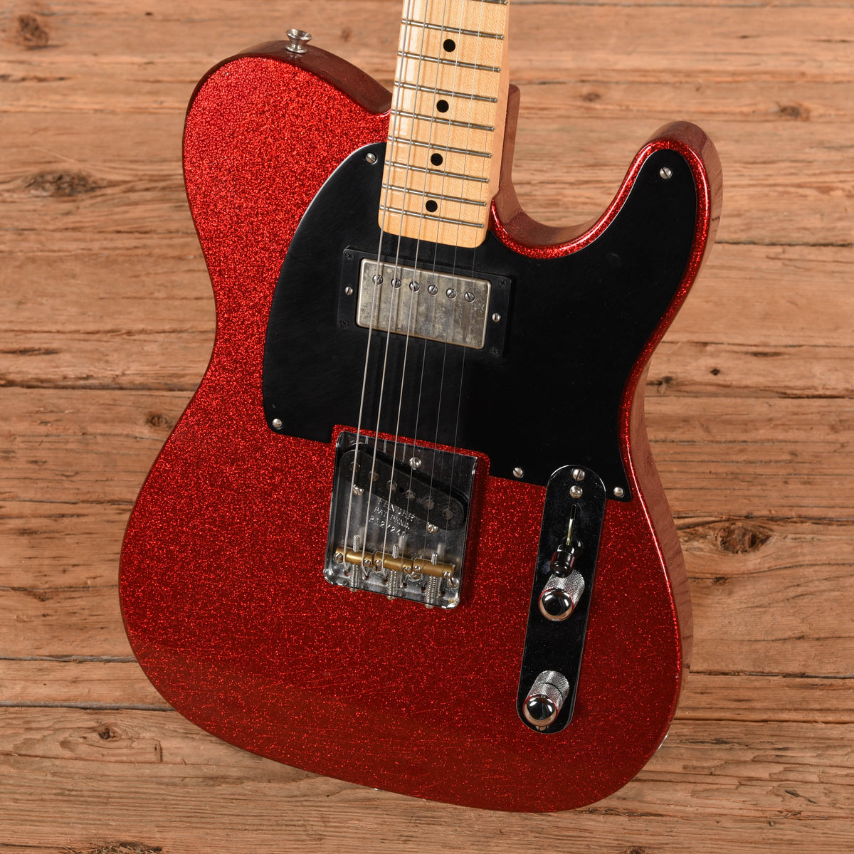 Fender Custom Shop 1952 Telecaster HS "Chicago Special" DCC Aged Sparkle Red 2022 Electric Guitars