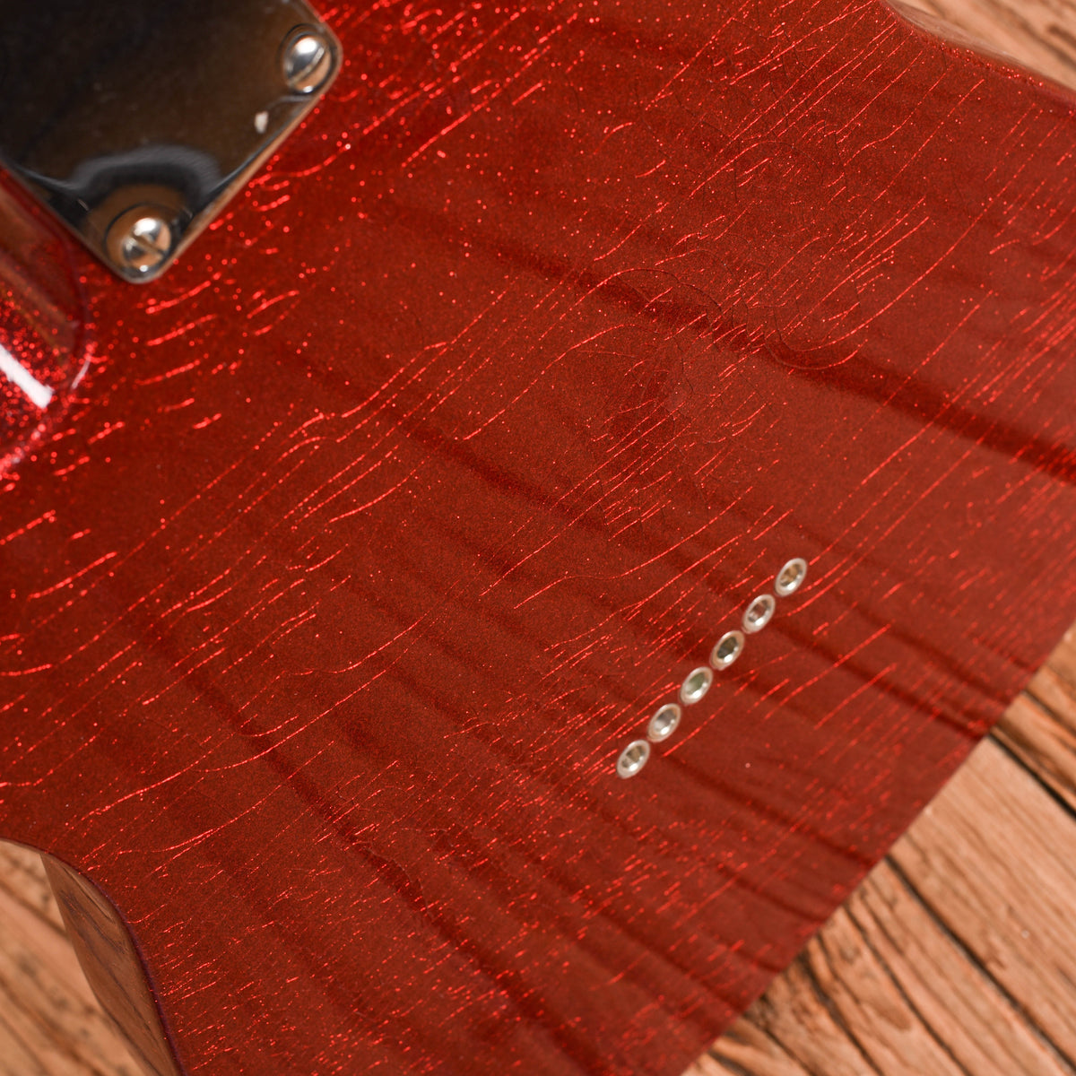 Fender Custom Shop 1952 Telecaster HS "Chicago Special" DCC Aged Sparkle Red 2022 Electric Guitars