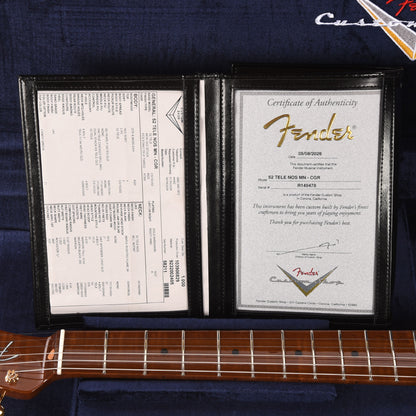 Fender Custom Shop 1952 Telecaster HS "Chicago Special" NOS 7up Green Electric Guitars