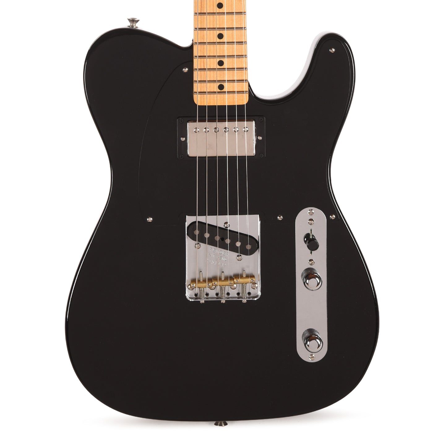 Fender Custom Shop 1952 Telecaster HS "Chicago Special" Time Capsule Super Aged Black Electric Guitars