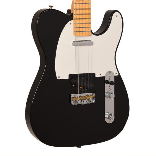 Fender Custom Shop 1956 Telecaster Deluxe Closet Classic Aged Black Master Built by Austin MacNutt Electric Guitars
