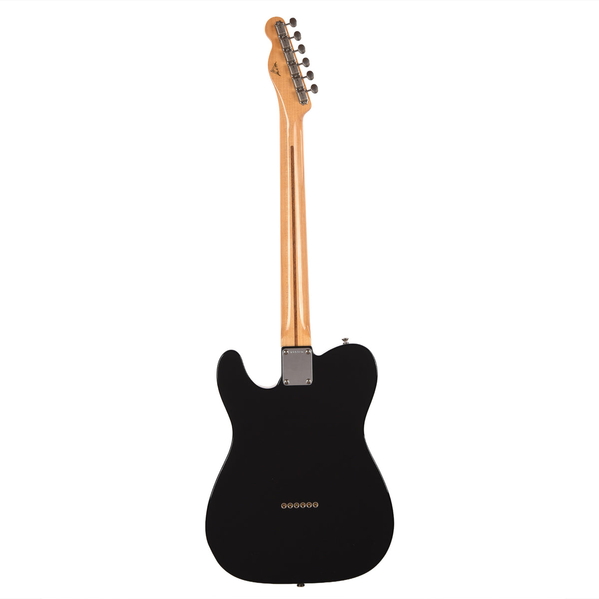 Fender Custom Shop 1956 Telecaster Deluxe Closet Classic Aged Black Master Built by Austin MacNutt Electric Guitars