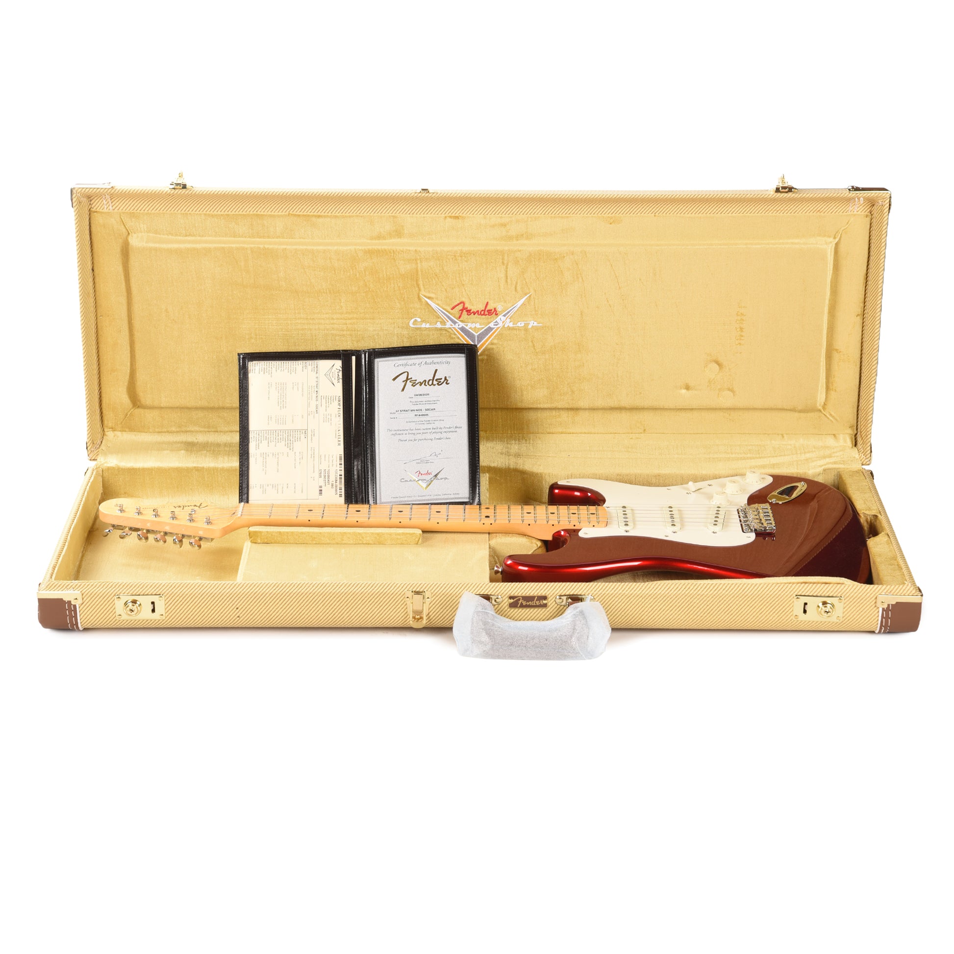 Fender Custom Shop 1957 Stratocaster "Chicago Special" NOS Super Dirty Candy Apple Red Electric Guitars