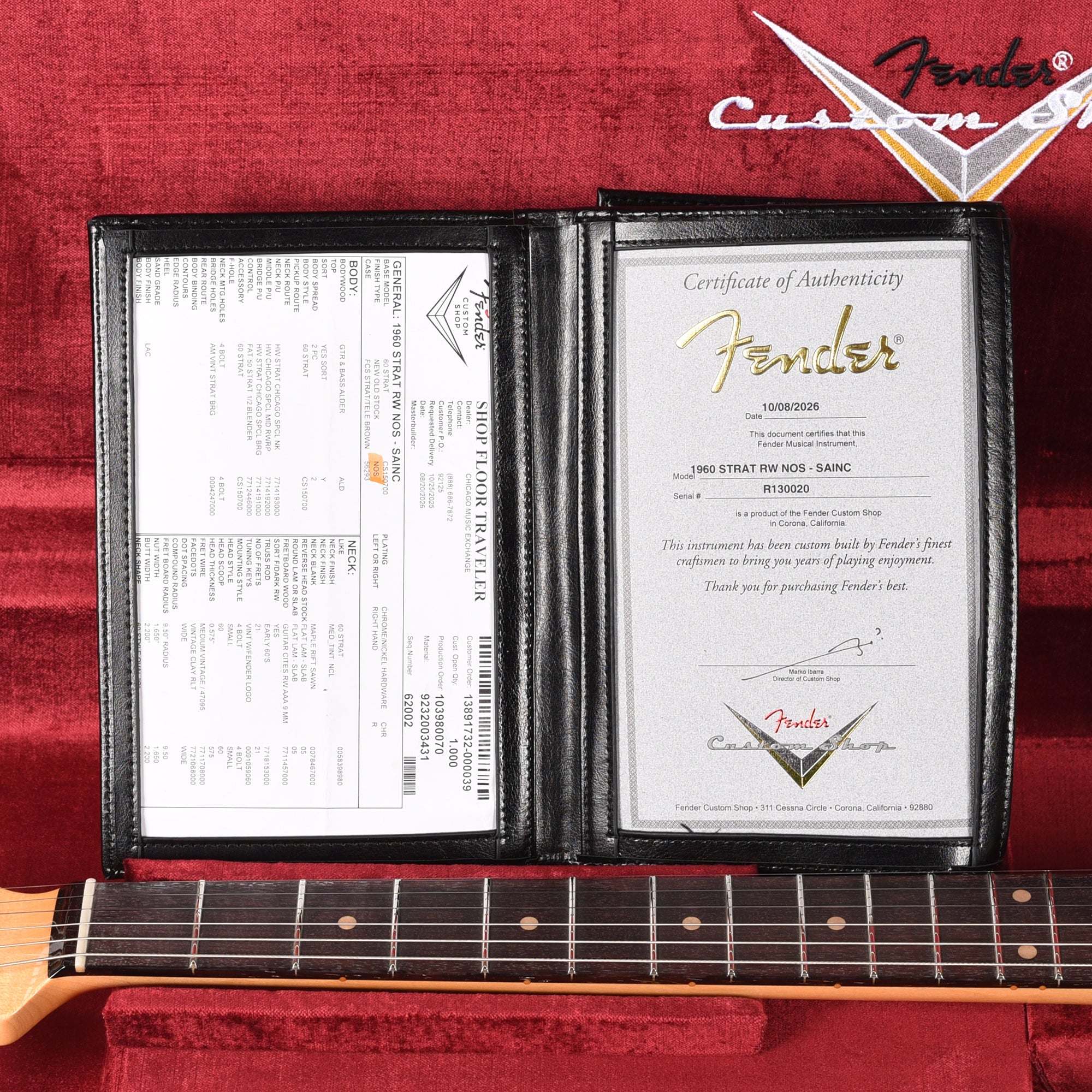 Fender Custom Shop 1960 Stratocaster 