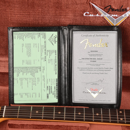 Fender Custom Shop 1960 Stratocaster "Chicago Special" NOS Super Aged Olympic White Electric Guitars