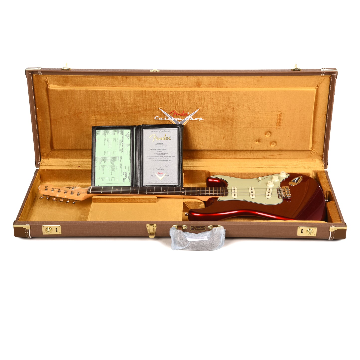 Fender Custom Shop 1960 Stratocaster "Chicago Special" NOS Super Dirty Candy Apple Red Electric Guitars
