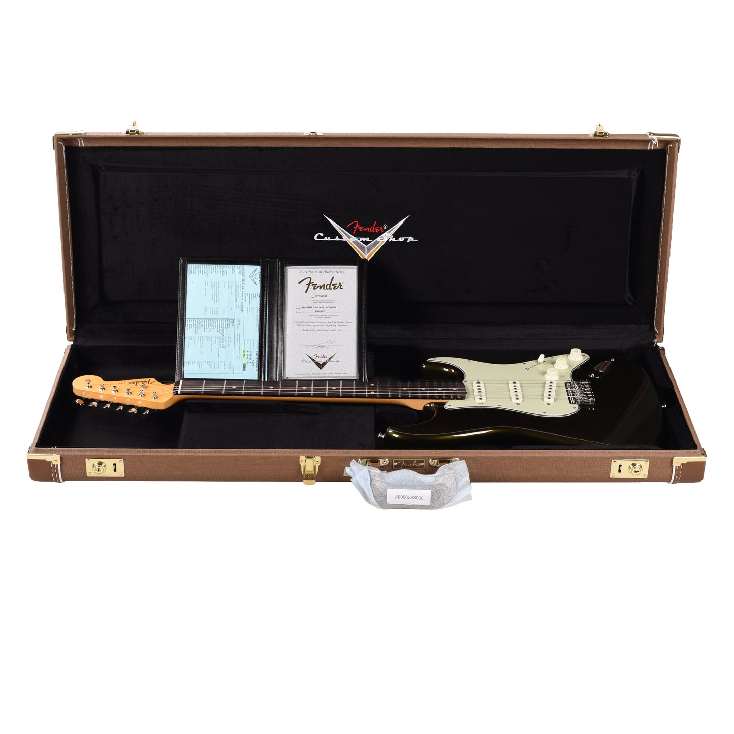 Fender Custom Shop 1960 Stratocaster "Chicago Special" NOS Super Dirty Sherwood Green Metallic Electric Guitars