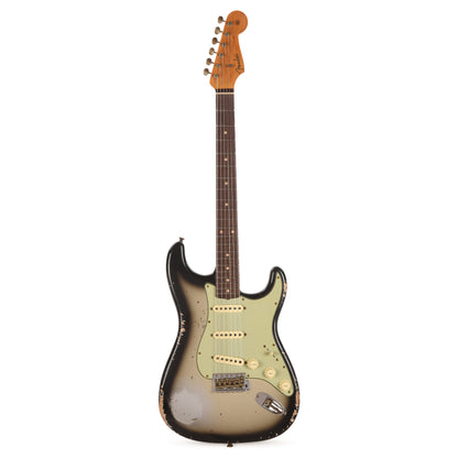 Fender Custom Shop 1960 Stratocaster Journeyman Relic Aged Silverburst Electric Guitars