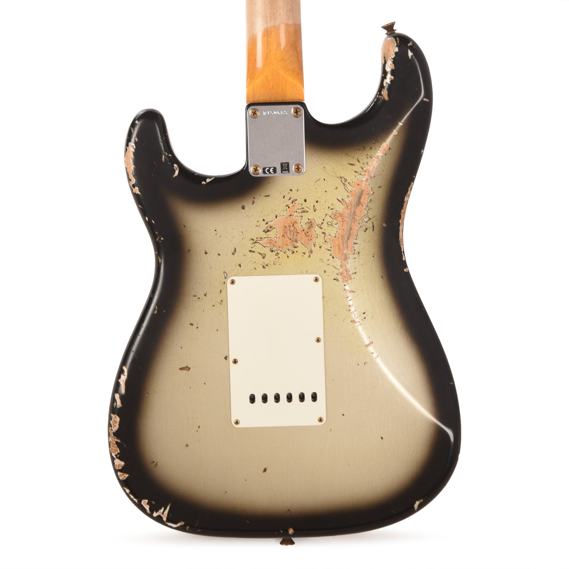 Fender Custom Shop 1960 Stratocaster Journeyman Relic Aged Silverburst Electric Guitars