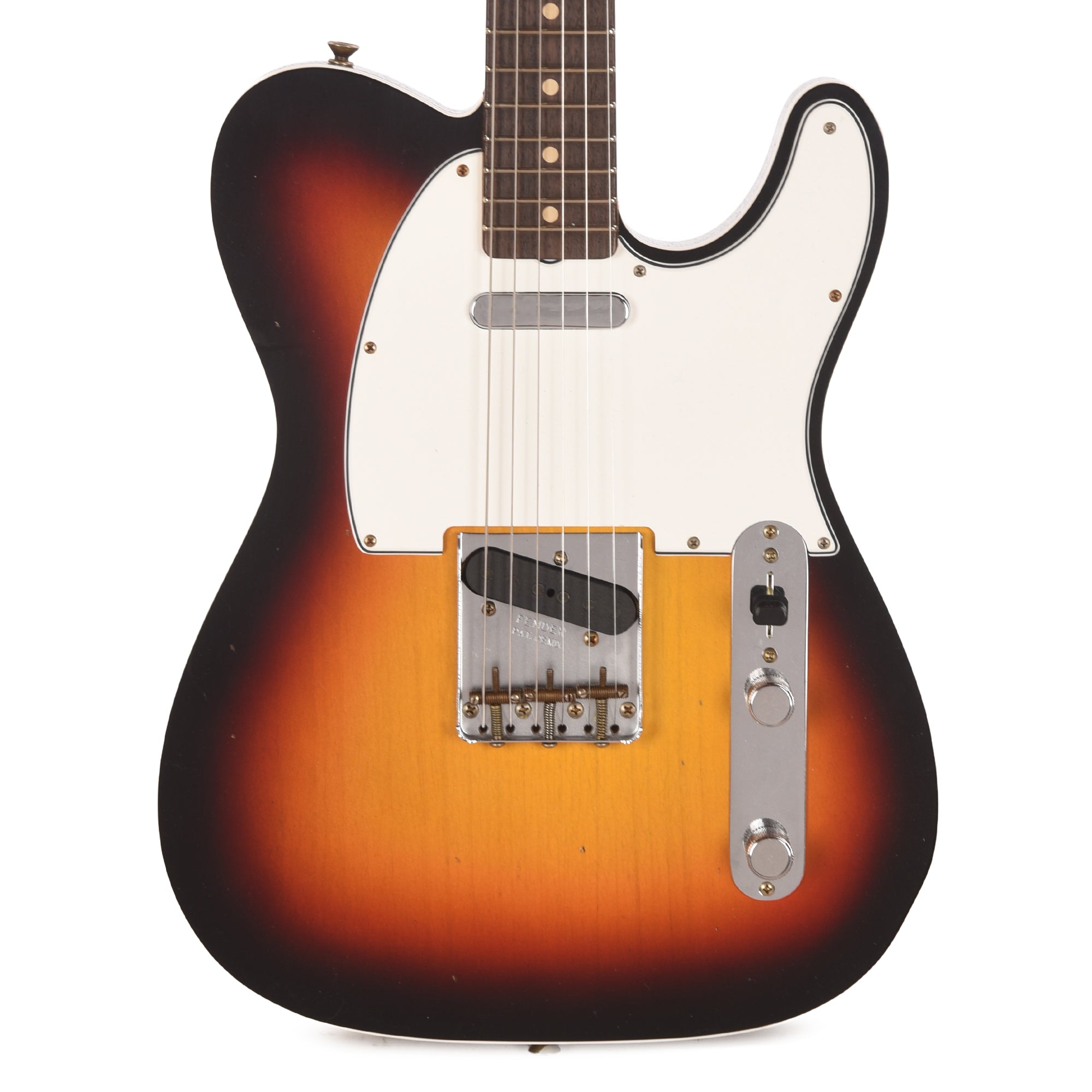 Fender Custom Shop 1960 Telecaster Custom Journeyman Relic 3-Tone Sunburst Electric Guitars