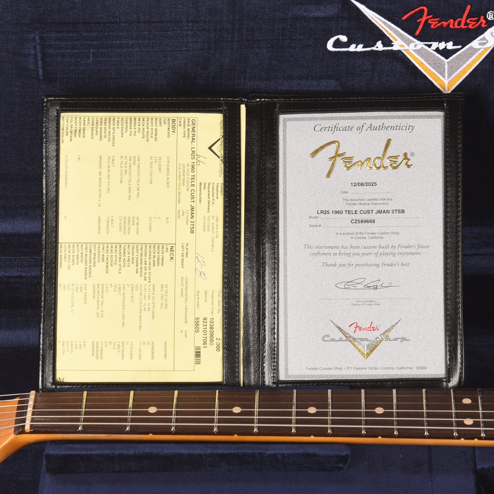 Fender Custom Shop 1960 Telecaster Custom Journeyman Relic 3-Tone Sunburst Electric Guitars