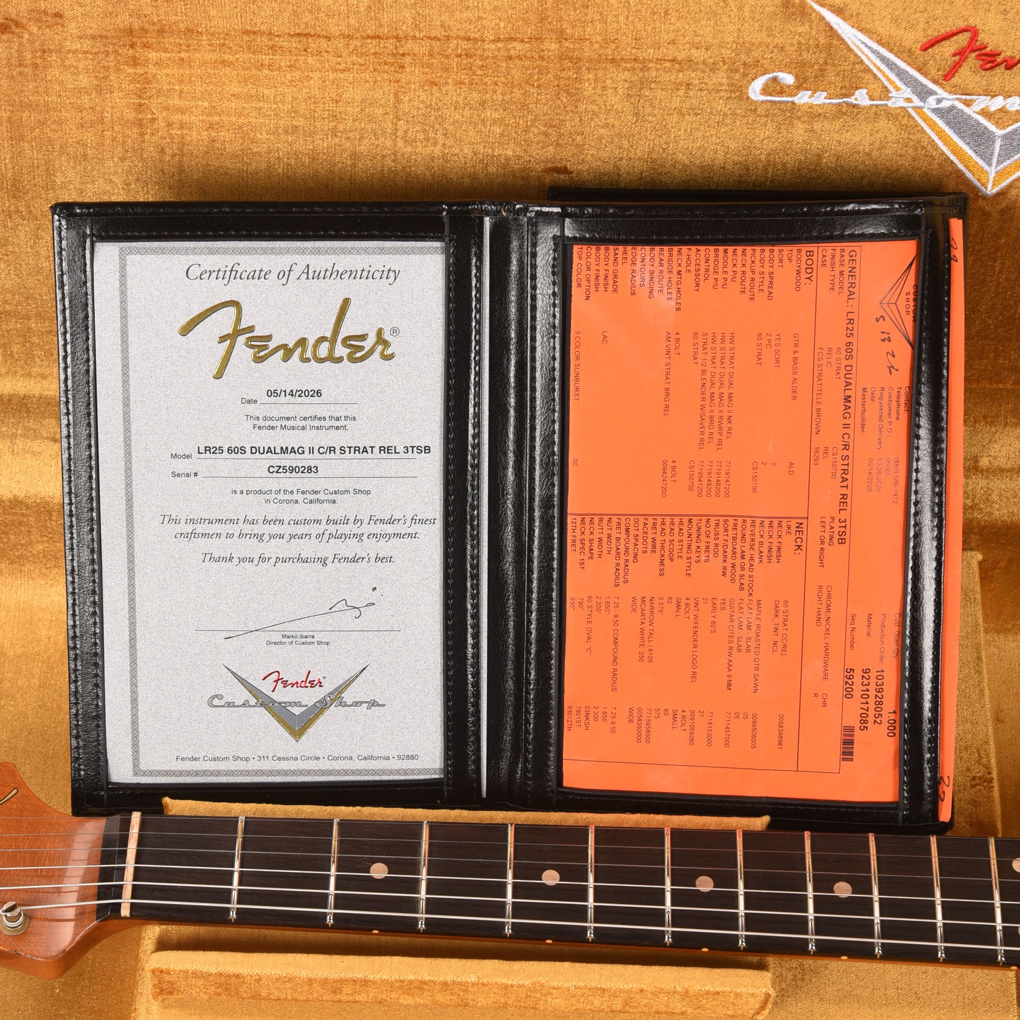 Fender Custom Shop 1960s Dual Mag II Stratocaster Relic 3-Tone Sunburst w/Roasted Maple Neck Electric Guitars
