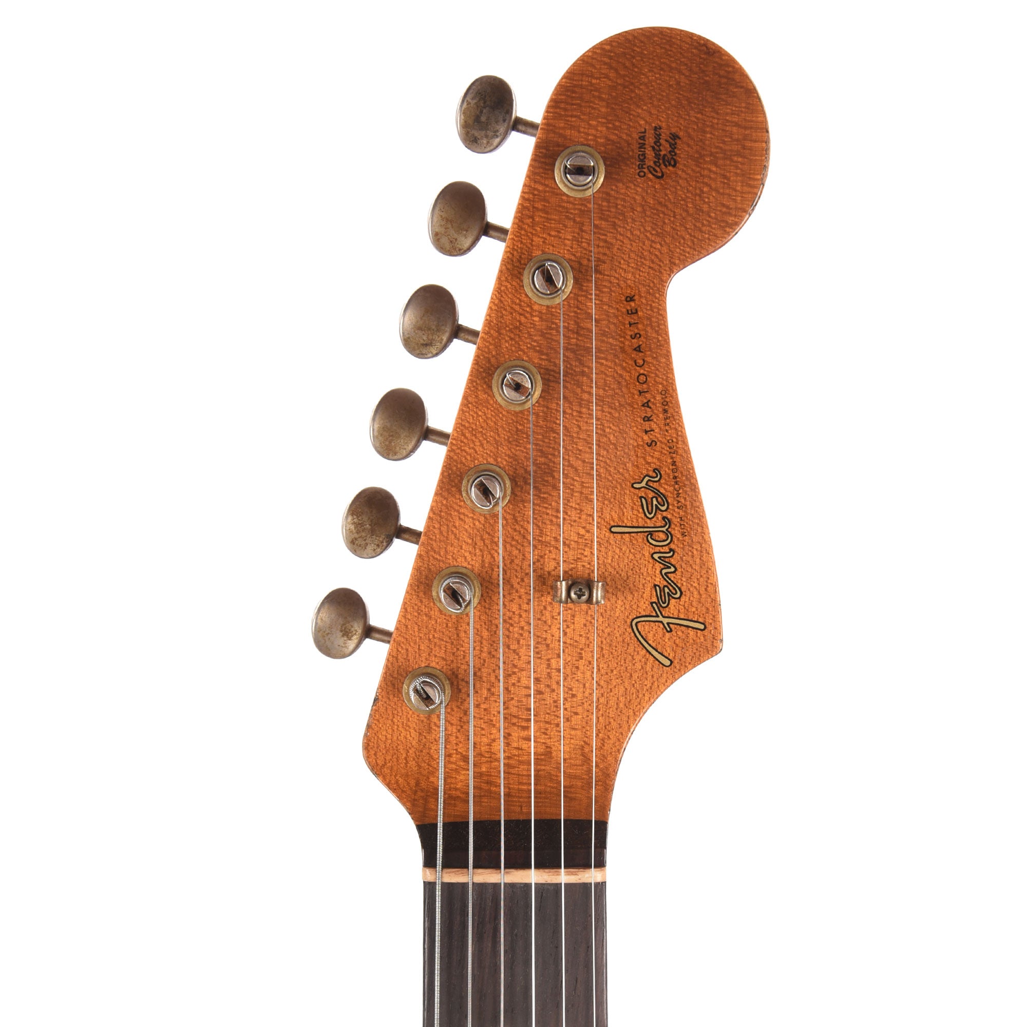 Fender Custom Shop 1960s Dual Mag II Stratocaster Relic 3-Tone Sunburst w/Roasted Maple Neck Electric Guitars