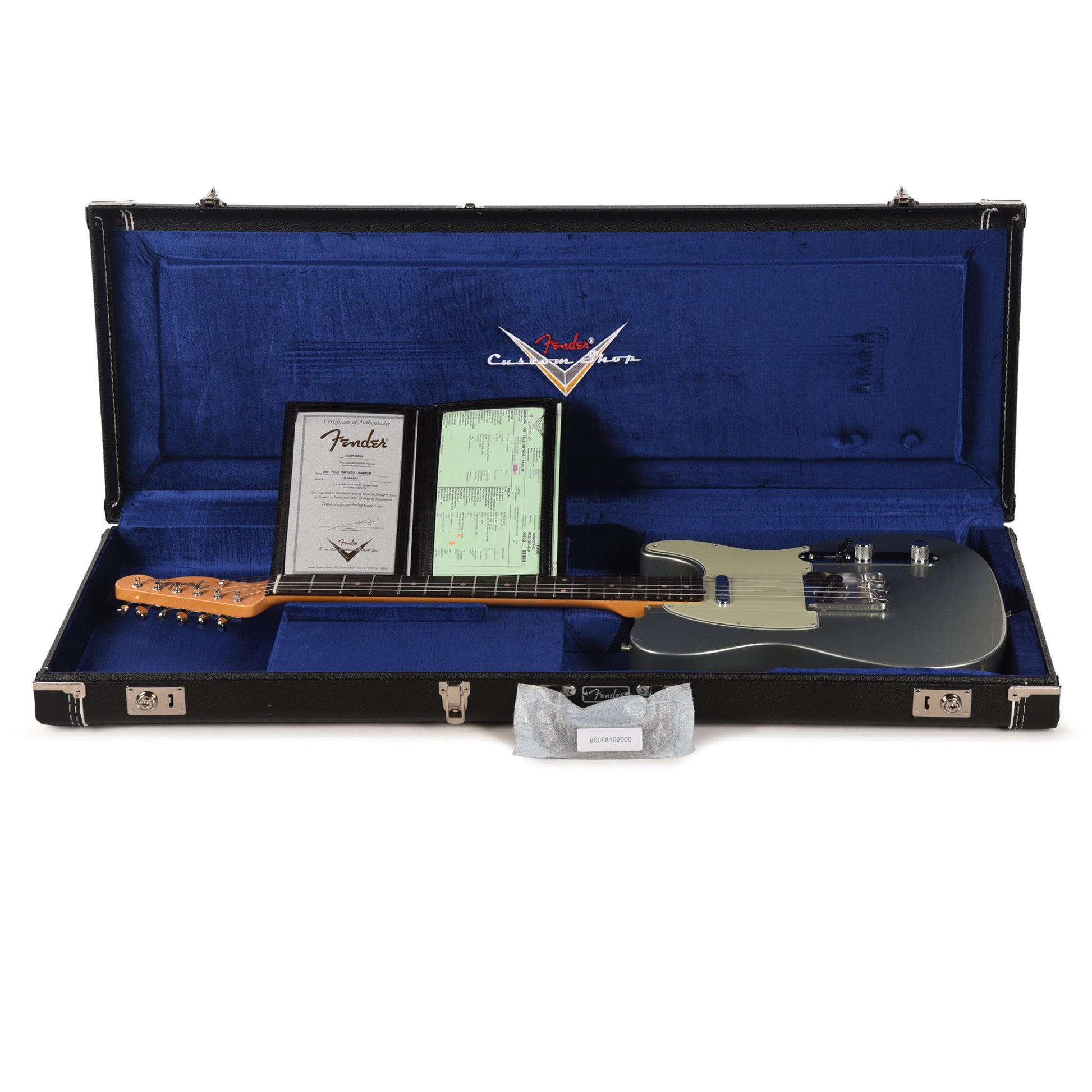 Fender Custom Shop 1961 Telecaster "Chicago Special" NOS Super Aged Blue Ice Metallic Electric Guitars