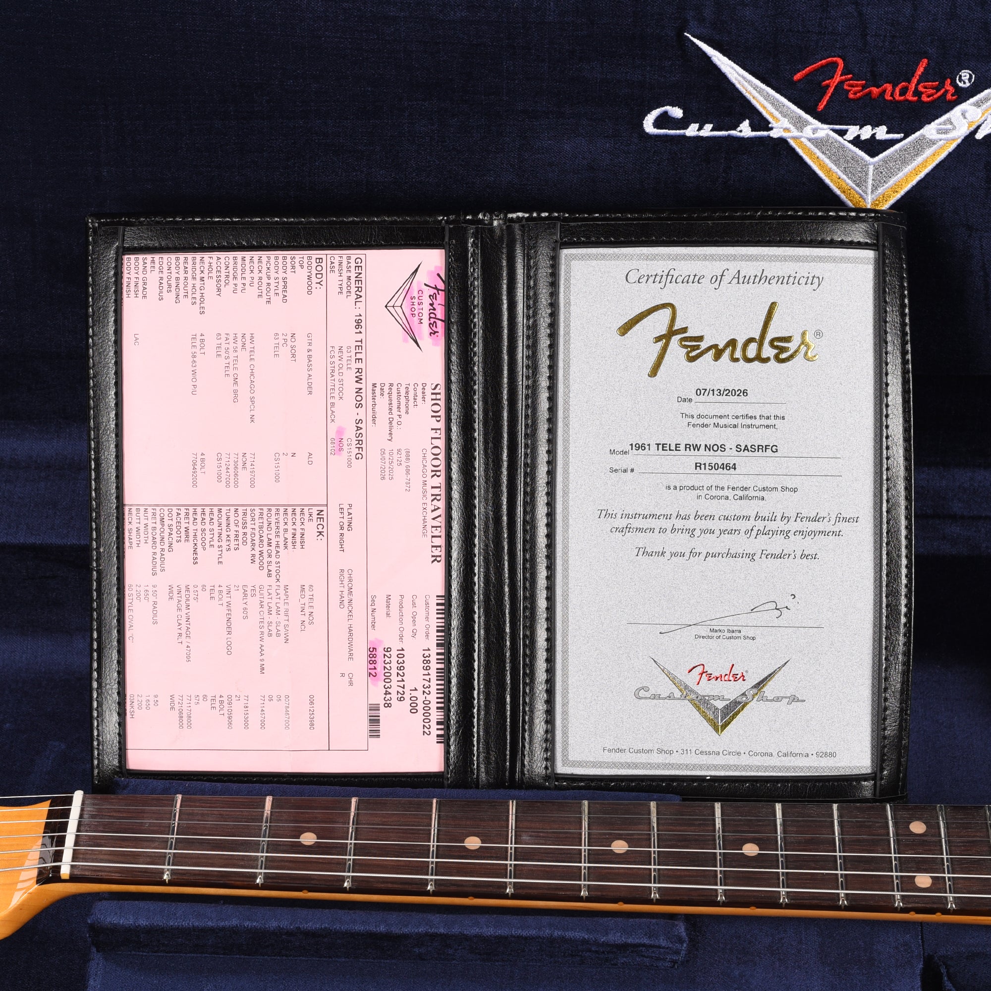 Fender Custom Shop 1961 Telecaster 