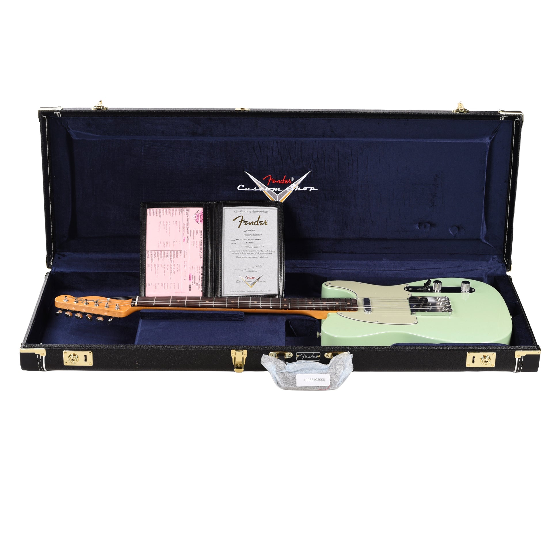 Fender Custom Shop 1961 Telecaster "Chicago Special" NOS Super Aged Surf Green Electric Guitars