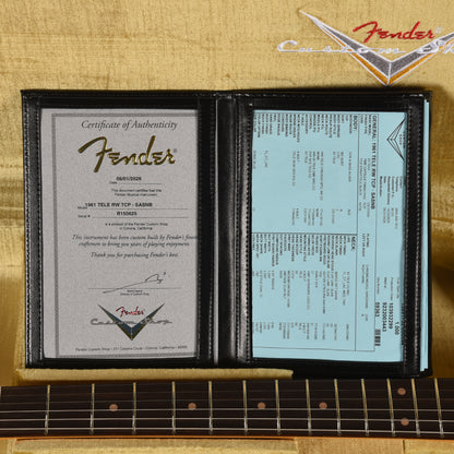 Fender Custom Shop 1961 Telecaster "Chicago Special" Time Capsule Super Aged Sonic Blue Electric Guitars